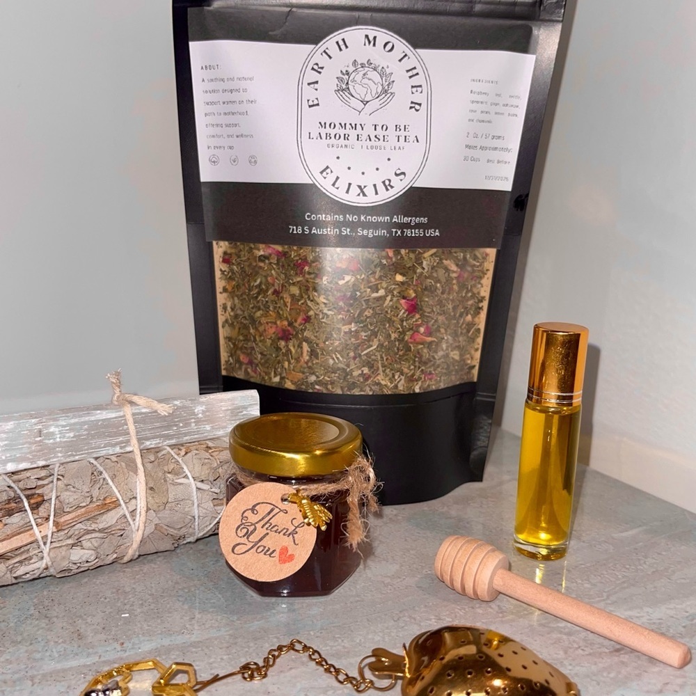 Mommy to Be Labor Ease Tea Gift Set - Picture 3 of 4